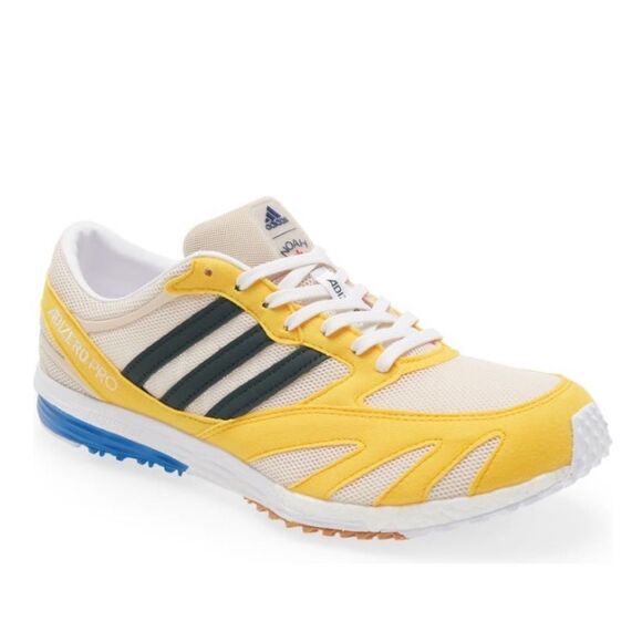 ADIDAS Y-3 Lab Race Noah Men's Running Shoe Sneaker, Yellow/Green Size 9, NWT - Picture 5 of 16